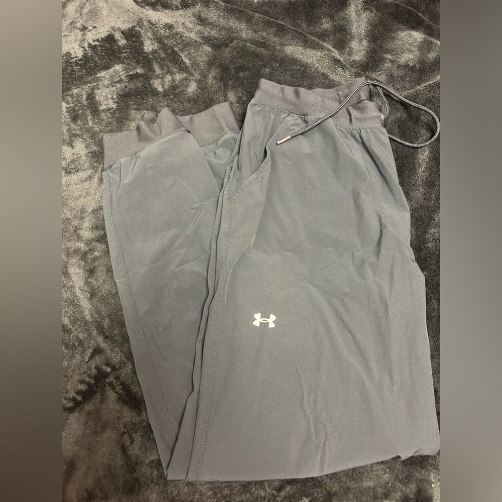 Black Under Armour HeatGear Joggers